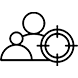 Audience-Focused Design Icon