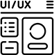 UI UX Design Icon