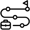 Projects With Real Milestones Icon
