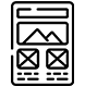 Wireframing and Prototyping Icon
